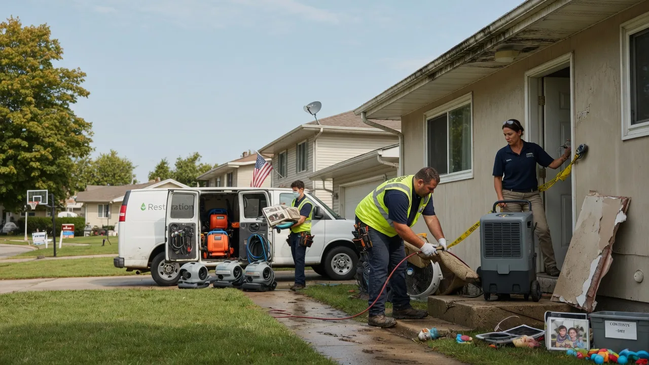 Water Damage Restoration in Independence, IA near me